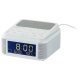 SILVERCREST® Bluetooth-Radiowecker SURQ 4 A2, mit Qi-Ladung, weiß - B-Ware sehr gut