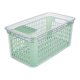 ERNESTO® Kühlschrankaufbewahrung Frischebox, mit Frischeventil (Groß) - B-Ware Transportschaden Kosmetisch