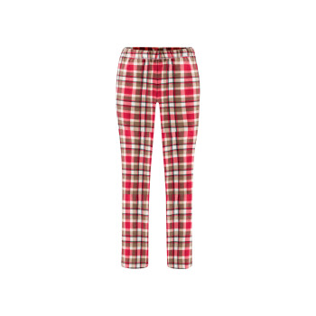 esmara® Damen Pyjama aus kuscheliger und wärmender Fleece-Qualität (weiß/rot, XS (32/34)) - B-Ware neuwertig