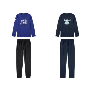 pepperts!® Kinder Pyjama mit Textildruck - B-Ware