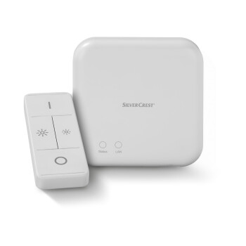 LIVARNO home Starter Kit Gateway + 3x Leuchtmittel Zigbee Smart Home - B-Ware neuwertig