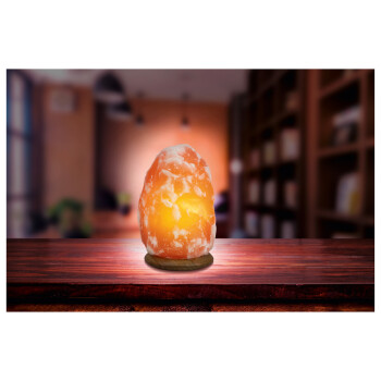 LIVARNO home Salzlampe, Salzkristall, 16 cm - B-Ware Transportschaden Kosmetisch