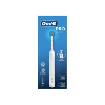 Oral-B Elektrische Zahnbürste »Pro1 Clean«, inkl. Ladestation (weiß) - B-Ware neuwertig