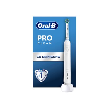 Oral-B Elektrische Zahnbürste »Pro1 Clean«, inkl. Ladestation (weiß) - B-Ware neuwertig