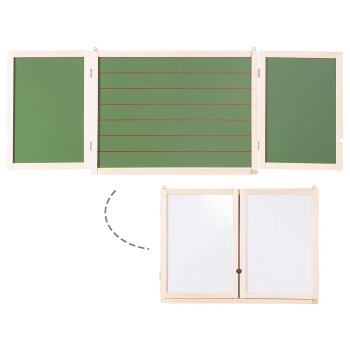 roba Tafel, Hängetafel faltbar, mit Maltafel...