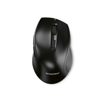 SILVERCREST® Funkmaus, kabellos, schwarz - B-Ware neuwertig