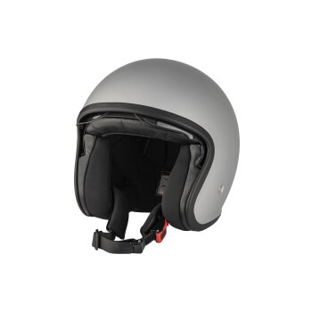 ULTIMATE SPEED® Jethelm, mit Visier, Gr. M (silber/grau matt) - B-Ware sehr gut