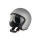 ULTIMATE SPEED® Jethelm, mit Visier, Gr. M (silber/grau matt) - B-Ware sehr gut