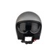 ULTIMATE SPEED® Jethelm, mit Visier, Gr. M (silber/grau matt) - B-Ware sehr gut