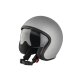 ULTIMATE SPEED® Jethelm, mit Visier, Gr. M (silber/grau matt) - B-Ware sehr gut