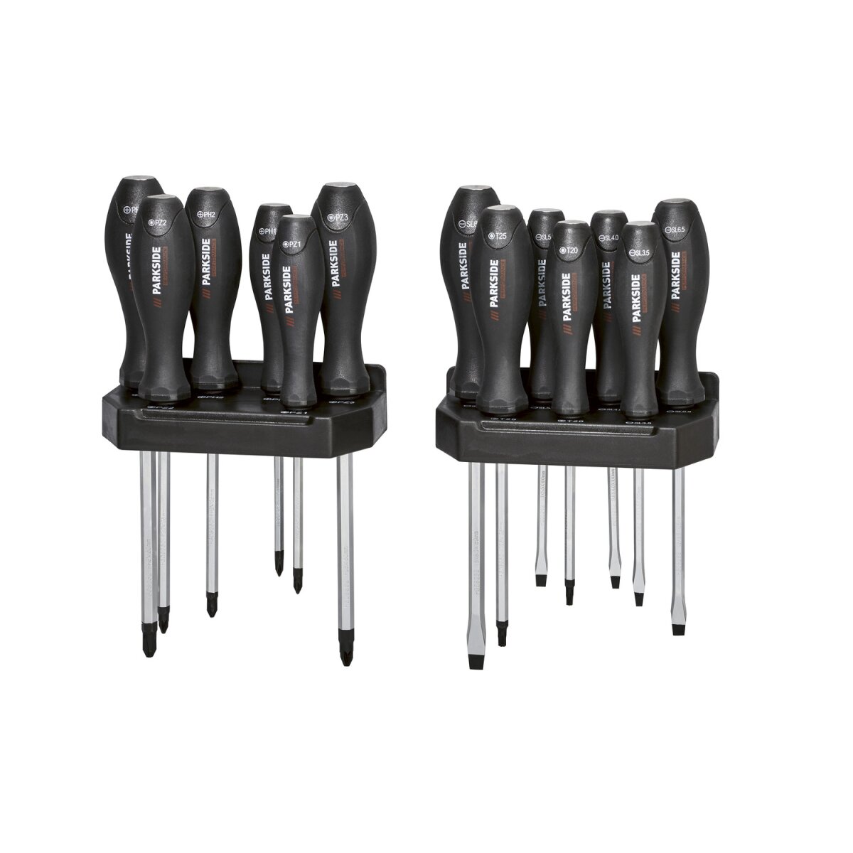 PARKSIDE PERFORMANCE® Meißelschraubendreher, 15-teilig - B-Ware 