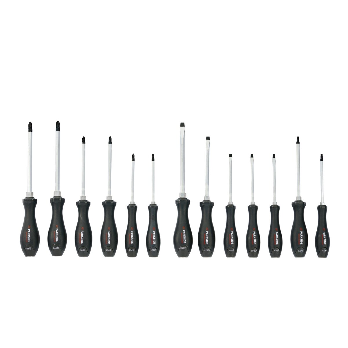 PARKSIDE PERFORMANCE® Meißelschraubendreher, 15-teilig - B-Ware 