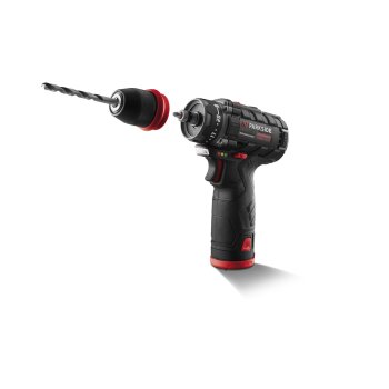 PARKSIDE PERFORMANCE® »PBSPA 12 D4« 12 V Akku-Bohrschrauber, mit 2 Akkus, Ladegerät und Bit- und Bohrerset - B-Ware gut