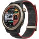 Amazfit Cheetah Pro Lauf-Smartwatch mit Dual-Band-GPS, für Männer und Frauen–Rund, schwarz/rot - B-Ware sehr gut