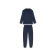 LIVERGY® Herren Pyjama mit Baumwolle (marine, S (44/46)) - B-Ware neuwertig