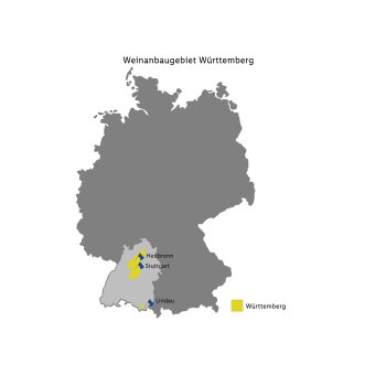 Trollinger mit Lemberger Edition Württemberg QbA feinherb, Literflasche, Rotwein 2024