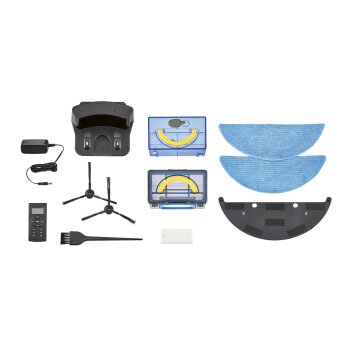SILVERCREST® Roboterstaubsauger mit Waschfunktion SSWR B1 - B-Ware gebraucht