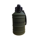 HYDRATE Edelstahl Trinkflasche, 2,2 L, BPA-frei, Camouflage - B-Ware sehr gut