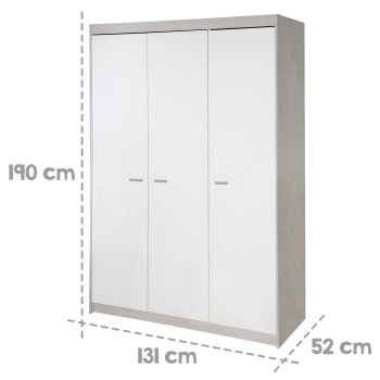 roba Kleiderschrank Julia, 3-türig - B-Ware neuwertig