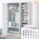 roba Kleiderschrank Julia, 3-türig - B-Ware neuwertig