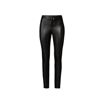 esmara® Damen Jeggings in angenehm weicher Stretchqualität (schwarz, 44) - B-Ware neuwertig