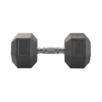 CRIVIT Hexagonhantel, 20 kg, mit gusseisernem Kern -...