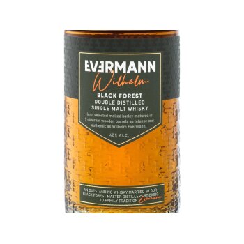 EVERMANN Wilhelm Black Forest Single Malt Whisky 42% Vol