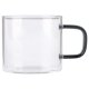ERNESTO® Gläser-Set mit bunten Griffen/ Teekanne mit Siebeinsatz (Espressobecher 6er Set) - B-Ware neuwertig