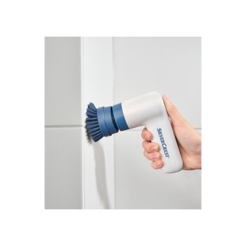 SILVERCREST® Elektrische Reinigungsbürste, 5-teilig, mit verschiedenen Aufsätzen - B-Ware neuwertig