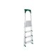 PARKSIDE® Alu-Haushaltsleiter, 4-stufig - B-Ware Transportschaden Kosmetisch
