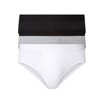 LIVERGY® Herren Slips, 3 Stück, mit hohem...