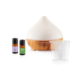 SILVERCREST® PERSONAL CARE Ultraschall Aroma Diffuser »SADH 12 C3« / »SADH 12 D3KAT« (Holzdesign m. Deckel) - B-Ware gut