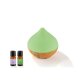 SILVERCREST® PERSONAL CARE Ultraschall Aroma Diffuser »SADH 12 C3« / »SADH 12 D3KAT« (Holzdesign m. Deckel) - B-Ware gut