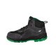 PARKSIDE® Herren S3-Sicherheitsstiefel aus Leder (grau/grün, 42) - B-Ware neuwertig