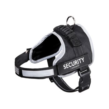 zoofari® Hundegeschirr, mit fluoreszierenden Klettstickern (Hundegeschirr Gr. M) - B-Ware sehr gut