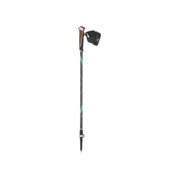 CRIVIT Nordic-Walkingstöcke Carbon, 100-125 cm (anthrazit/mint) - B-Ware sehr gut