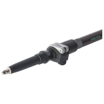 CRIVIT Nordic-Walkingstöcke Carbon, 100-125 cm (anthrazit/mint) - B-Ware sehr gut