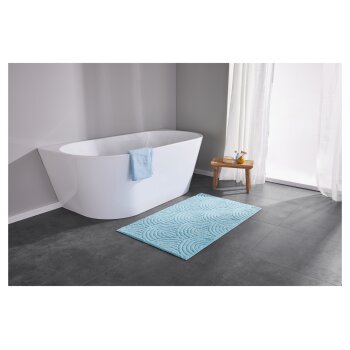 LIVARNO home XL-Badteppich, 70 x 120 cm / Ø 90 cm - B-Ware