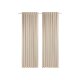 LIVARNO home Blackout-Vorhangschal-Set, 135 x 254 cm, 2-teilig (creme) - B-Ware neuwertig