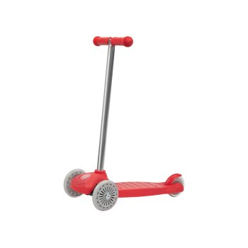 Playtive 4-in-1 Tri-Scooter, mit höhenverstellbarem Sattel (rot) - B-Ware sehr gut