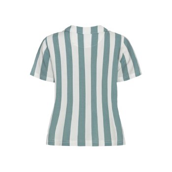 esmara® Damen Shorty Pyjama mit ressourcenschonender Viskose (grün/cremé, XS (32/34)) - B-Ware neuwertig