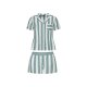 esmara® Damen Shorty Pyjama mit ressourcenschonender Viskose (grün/cremé, XS (32/34)) - B-Ware neuwertig