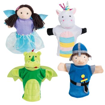 roba Handpuppenset aus Plüsch & Filz,...