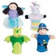 roba Handpuppenset aus Plüsch & Filz, Kasperlefiguren 4-tlg., Hand-/Kasperpuppen für Kasperletheater - B-Ware sehr gut