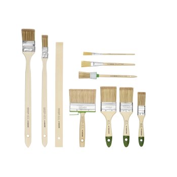 PARKSIDE® Maler-Pinsel-Set, 10-teilig (Lasur) - B-Ware sehr gut