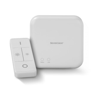LIVARNO home Zigbee Smart Home Starter Kit, mit Gateway und 3 Leuchtmittel - B-Ware gut