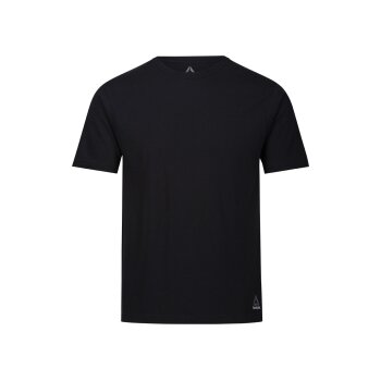 Reebok Herren T-Shirts, 2 Stück, mit Baumwoll (schwarz, L) - B-Ware neuwertig