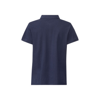 esmara® x Grand Polo Damen Poloshirt, körpernah geschnitten (marine, M(40/42)) - B-Ware neuwertig