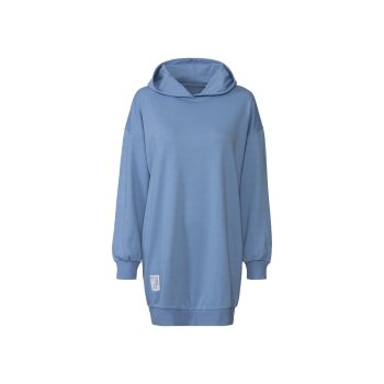 esmara® Damen Sweatkleid mit Baumwolle (blau, XS (32/34)) - B-Ware neuwertig