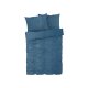 LIVARNO home Plüschbettwäsche, 220 x 240 cm, 70 x 90 cm, blau - B-Ware sehr gut